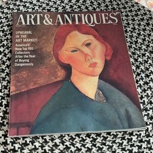 Art & Antiques Magazine Upheaval in the Art Market Top 100 Collectors March 1987